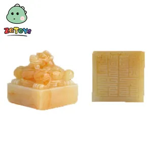 Zhiqu Toys Archaeological Excavation Toy Jade Seal Blind Box Dinosaur Fossils Sanxingdui Bronze Seal toy