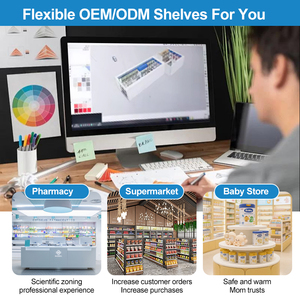 Estante de Farmacia con Diseño Práctico y Varios Tamaños para Almacenamiento de Medicamentos - Product Image 5