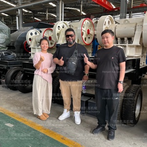 Mới Nhất Bán Chạy Nhất 600*600 Di Động Hộp Máy Nghiền Cho Cát Và Sỏi Bãi Động Cơ Điện Thế Hệ Hộp Máy Nghiền Với Băng Tải - Product Image 6