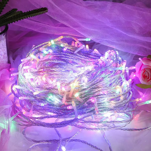220V IP65 Waterproof String <span class=keywords><strong>LED</strong></span> faretti all'aperto decorazioni natalizie RGB feste <span class=keywords><strong>di</strong></span> <span class=keywords><strong>natale</strong></span> 10M 20M 50M 100M 80M <span class=keywords><strong>Led</strong></span> <span class=keywords><strong>albero</strong></span> 60 - Product Image 6