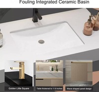 Mueble de Baño Flotante Moderno con Doble Lavabo y Espejo LED Inteligente, Encimera de Piedra Sinterizada para Hotel o Villa, Venta al Por Mayor