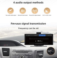 Pantalla Portátil CarPlay de 10.26 Pulgadas con Navegación MP5 Integrada en el Vehículo, Cámara de Visión Trasera para Reproductor de Audio
