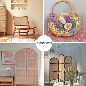 1/2 Natuurlijke Rotin Cane Peel Rattan Webbing Grondstof Weefsel Rattan Rol voor Rattan Opbergdoos - Product Image 5