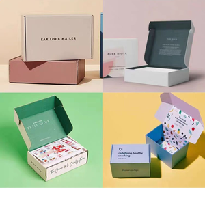Packaging <b>Boxes</b> With Customize Logo Kraft Paper Gift <b>Boxes</b> Mailer Shipping <b>Boxes</b> Customized Mailer Shipping for Clothes <b>Shoes</b> - Product Image 6