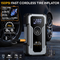 Démarreur d'urgence portable 12 V pour batterie de voiture, pour jusqu'à 10 L de diesel ou 7 L d'essence