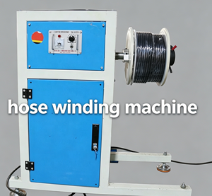 Machine à bobiner les tuyaux à station unique à performance stable, <span class=keywords><strong>enrouleur</strong></span> à commande PLC pour tuyaux en plastique flexibles - Product Image 2