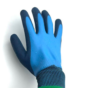 Gants sableux en <span class=keywords><strong>latex</strong></span> doublement trempés, isolés et antidérapants de jauge 15 personnalisés pour les travaux électriques - Product Image 2