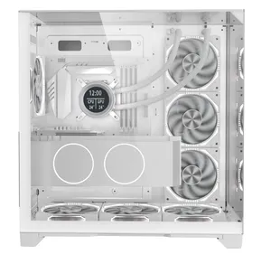 New Design Gaming Computer Case With 3 Tempered Glass Panel High End Pc Casing Support 360mm Radiator