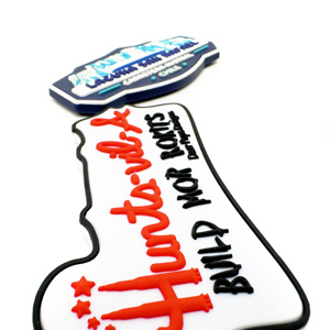 Aimant de réfrigérateur en PVC en caoutchouc souple sculpté en 3D, personnalisé avec motifs végétaux, tableau blanc magnétique - Product Image 2