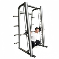 Équipement de fitness commercial multifonctionnel : Banc incliné, Presse à épaules et pectoraux, Système double de puissance, Machine Smith