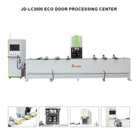 Máquina CNC de 3 Ejes JUNDE Fácil de Operar para Perforación, Fresado, Roscado y Biselado de Puertas de Aluminio