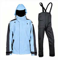 Wirtschaftliche Offshore Marine Softshell-Bekleidung Herren Wasserdichte Winddichte Einfarbige Jacke Latzhose Segeln Outdoor
