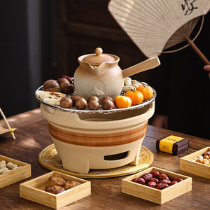 Portable Mini Charcoal Stove Coffee Tea Espresso Set for Picnic Camping <b>Travel</b> <b>BBQ</b> Grill - Product Image 1