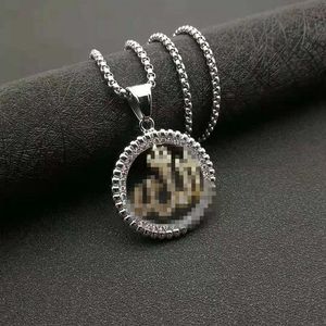 Nuovo Design 2019: Collana con Ciondolo Allah in Acciaio Inossidabile Placcato Oro 18K, Gioielli Religiosi Islamici con Cristalli - Product Image 5
