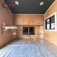 WECARE Nouvelle Conception Remorque de Camping Mini Teardrop Tout-Terrain Personnalisée Portable pour Voyages en Plein Air avec Extension Coulissante