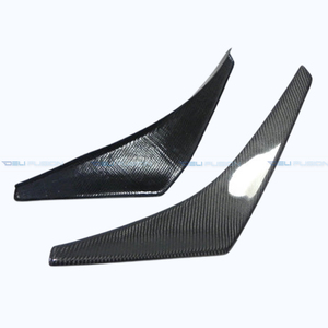 Alerones Delanteros de Fibra de Carbono Estilo VRS para Mitsubishi Lancer Evolution EVO 8 VT9A 2003-2005, Divisores para Parachoques, Kit de Carrocería - Product Image 5