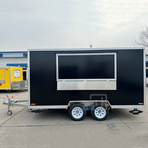 Nouvelle remorque alimentaire personnalisée 2026, remorque mobile pour boissons, remorque pour hot-dogs, café et jus - Product Image 2