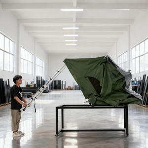 <span class=keywords><strong>Tente</strong></span> <span class=keywords><strong>de</strong></span> camping <span class=keywords><strong>sur</strong></span> le <span class=keywords><strong>toit</strong></span> <span class=keywords><strong>de</strong></span> la voiture, en aluminium, pour 3 à 4 personnes, protection solaire, revêtement en PU, Oxford - Product Image 6