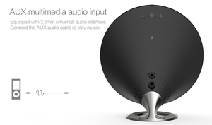 Sistema de audio para <span class=keywords><strong>el</strong></span> hogar APT-X música sin pérdidas diseño redondo simple tws <span class=keywords><strong>subwoofer</strong></span> Altavoz bluetooth 36w - Product Image 4