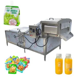 공장 가격 고품질 포도주 저온 살균법 기계 주머니 음식 과일 주스 저온 살균법 물 목욕 저온 살균법 선