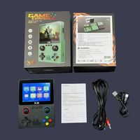 Console de jeu portable rétro X6 de 3,5 pouces avec plus de 6000 jeux classiques, cadeau pour garçons