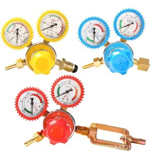 Vanne réductrice de pression Oris 0-25Mpa, régulateur de gaz oxygène avec manomètre pour équipement de soudage - Product Image 1