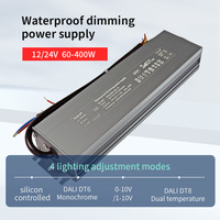 Convertidor de Corriente CA-CC Impermeable IP67, Controlador LED de 60W-400W, Iluminación LED, Carcasa de Aluminio de Alta Calidad, Garantía de 3 Años, CE 3C ETL