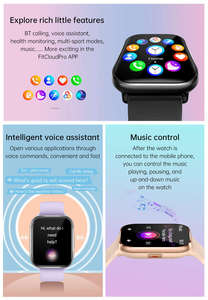 Montre connectée pour femme KT73S 2025, écran 1,85 pouces, moniteur de santé, fréquence cardiaque, appels Bluetooth, plus de 100 modes sportifs, boussole, électronique, IP67 - Product Image 5
