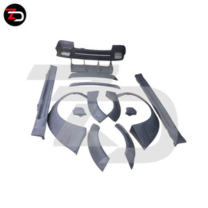 Kit Carrozzeria Stile LB per <span class=keywords><strong>MINI</strong></span> <span class=keywords><strong>R56</strong></span>, Paraurti Anteriore, Minigonne Laterali, Parafanghi, Scarico in FRP di Alta Qualità, 99% - Product Image 6
