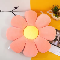 Fabricant de peluches personnalisées, poupée en peluche en forme de tournesol, coussin en peluche, coussin de canapé, coussin de dossier de chaise, coussin de canapé en forme de marguerite