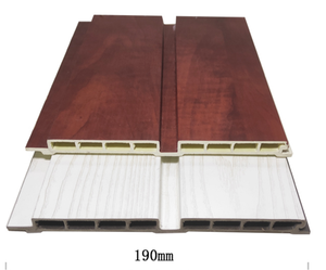 WPC 3D <strong>Wall</strong> <strong>Panels</strong> Modern Wood Grain Decorative <strong>Wall</strong> Paneling for Apartment Interior Customized Sizes - Product Image 5