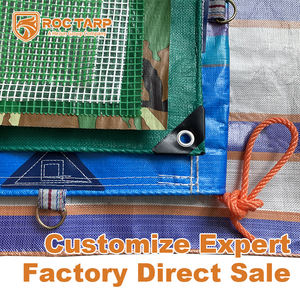 Bâches en poly marron robustes résistantes aux intempéries traitées aux UV, respirantes, style uni, modèle enduit, liquidation à prix réduit - Product Image 5