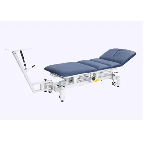 Traktion stabelle für die Behandlung 4 Abschnitt Traktion gerät für die Lendenwirbel säule Physiotherapie Bett Chiropraktik Drop Table Examination Couch