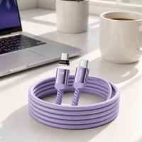 Câble USB C magnétique Toocki 240W à double usage, prise magnétique standard, compatible avec le chargeur de type C