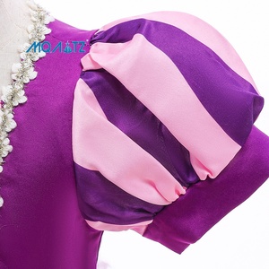 <span class=keywords><strong>Robe</strong></span> de performance pour fête d'Halloween pour filles, costume de princesse en satin pour enfants, déguisements de princesse pour filles - Product Image 5