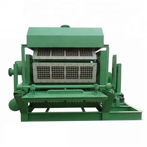 Semi automatic paper pulp mini egg tray making forming molding machine