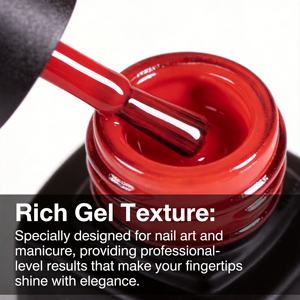 Esmalte de Uñas en <span class=keywords><strong>Gel</strong></span> UV Super Rojo <span class=keywords><strong>KODIES</strong></span> <span class=keywords><strong>GEL</strong></span> 15ml, Diseño Francés de Lujo, Ecológico, No Tóxico, en Caja de Cartón Kraft de 10cm Personalizada - Product Image 5