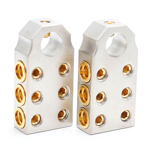 Bloc de bornes en cuivre calibre 1/0 AWG pour usage automobile, surface vernie brillante, bornes positive et négative, <span class=keywords><strong>12V</strong></span> - Product Image 6