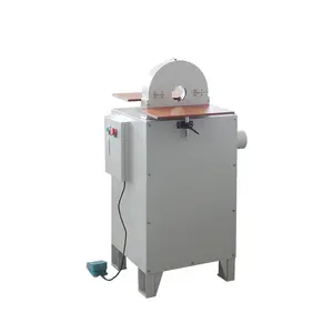 Abrasive belt grinding and polishing machines for satin finishing of bent tubes and straight tubes