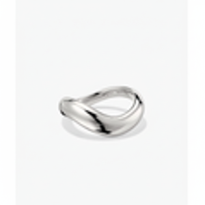 Anneaux en titane plaqués or Dme Figure, bijoux de mode simples et éternels avec incrustation de forme numérique 18K, style tendance, sertissage en rhodium - Product Image 1