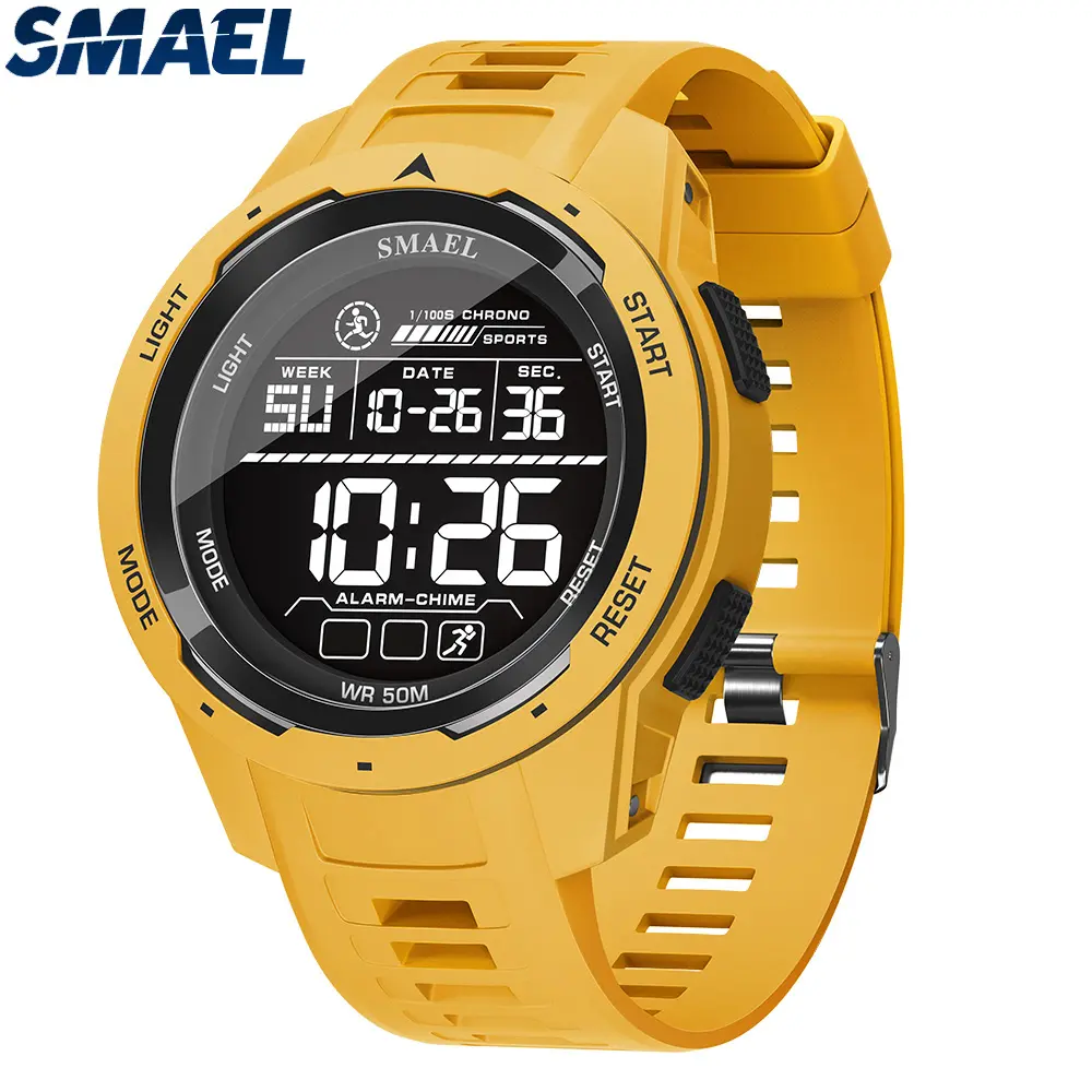 2024 SMAEL New Watch 8105 Manual Digital Sport Watch Waterproof 30m Digital Watches Men Wrist