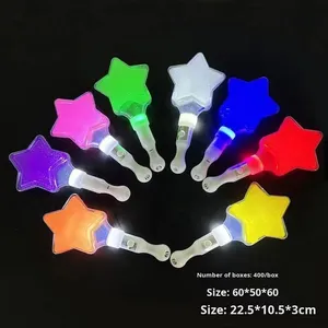 Hình Trái Tim Năm Cánh Sao Ngắn Nhấp Nháy Gậy Sáng Buổi Hòa Nhạc Ánh Sáng Đồ Chơi LED Stick Cho Quảng Cáo Khuyến Mại Nguồn Cung Cấp Bên - Product Image 5