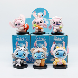 Hot Stitch 动漫娃娃 PVC 卡通玩具可动人偶盲盒桌面摆件和汽车装饰品抓娃娃机礼品批发 Ringdom - Product Image 6