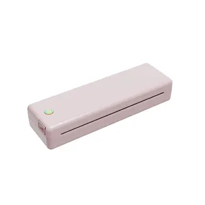 Harga Murah A4 Portable Mini Printer termal nirkabel BT Fit w/OS Android Printer foto Mobile 210mm kertas USB isi ulang