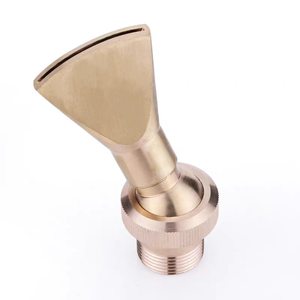 Boquillas Ajustables <span class=keywords><strong>de</strong></span> Cobre Tipo Pico <span class=keywords><strong>de</strong></span> Pato para Fuentes, Boquilla <span class=keywords><strong>de</strong></span> Abanico Plano para Decoración <span class=keywords><strong>de</strong></span> Jardín - Product Image 2