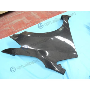 Accesorios laterales para automóviles Guardabarros de fibra de carbono lateral delantero estilo OEM para Honda Fit GK5 <span class=keywords><strong>Jazz</strong></span> 2014-2018 - Product Image 4