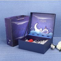 Boîte cadeau 3D pop-up de luxe personnalisée en carton imprimé pour anniversaire, emballage créatif surprise, carte de vœux, boîtes rigides