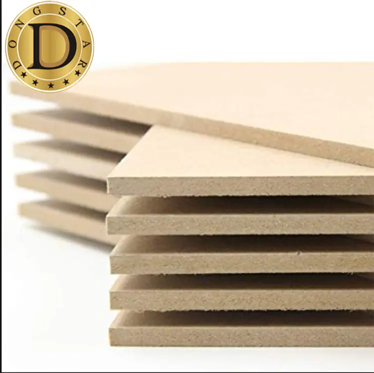 Hochwertige E0 E1 8mm 9mm 18mm Raw Plain MDF-Platte für die Möbel dekoration von Linyi