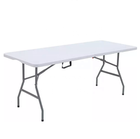 8 Fuß Outdoor Kunststoff Reise klappbare Picknick tische und Stühle für Veranstaltungen