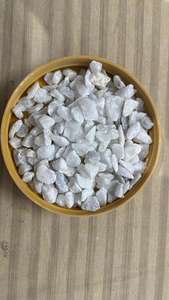 Pierre naturelle d'agrégat de marbre moderne blanc neige de 25 mm pour l'aménagement paysager et le revêtement de sol - Product Image 2